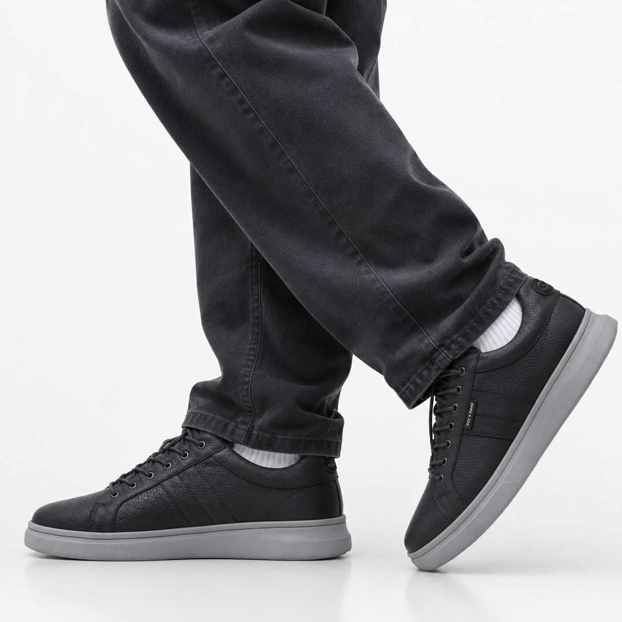 Men's Stylish Leather Casuals 512BGE DGR